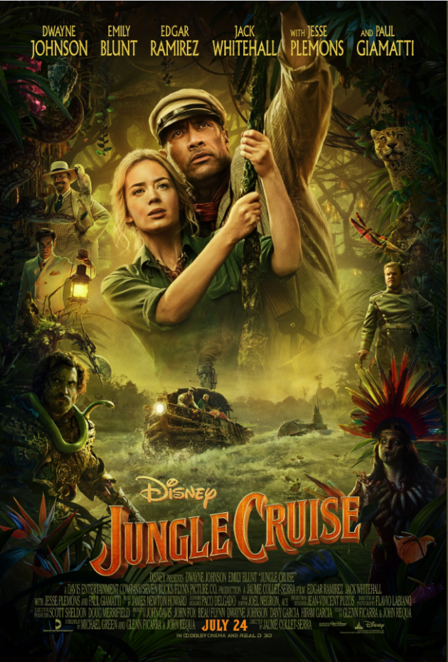 photo, Emily Blunt, Dwayne Johnson affiche