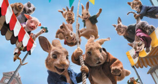 Pierre Lapin 2 : Panique en ville : affiche