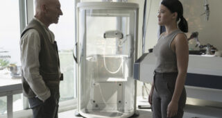 Star Trek : Picard : photo, Isa Briones, Patrick Stewart