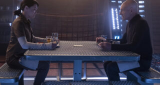 Star Trek : Picard : photo, Isa Briones, Patrick Stewart