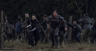 The Walking Dead : photo, Christian Serratos, Josh McDermitt, Ross Marquand