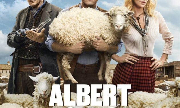 Albert à l'ouest : Affiche fr