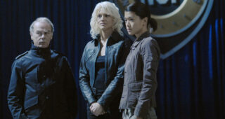 Battlestar Galactica : photo, Tricia Helfer, Grace Park, Dean Stockwell