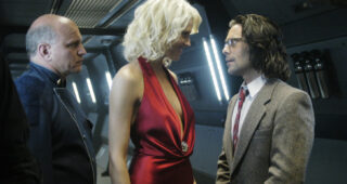 Battlestar Galactica : photo, Tricia Helfer, James Callis