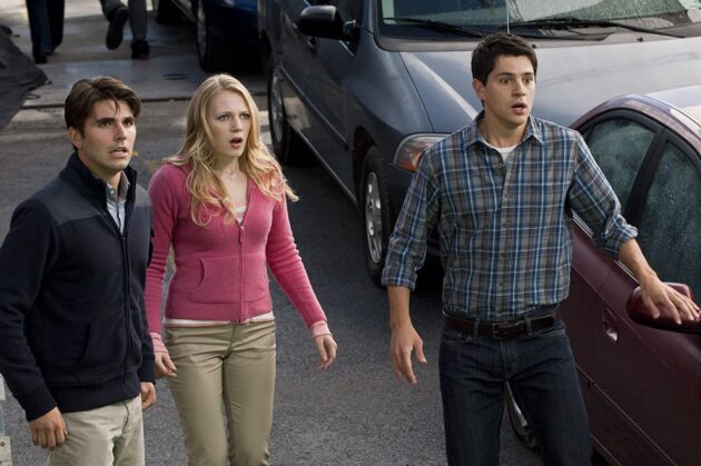photo, Emma Bell, Nicholas D'Agosto, Miles Fisher
