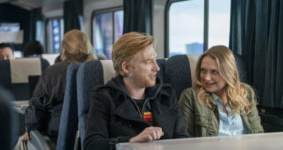 Run : Photo Domhnall Gleeson, Merritt Wever