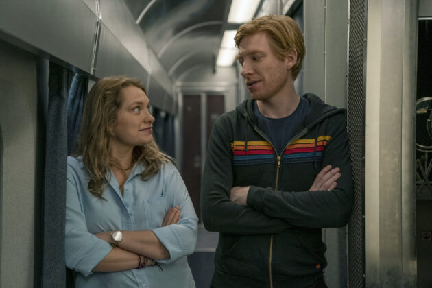 Photo Merritt Wever, Domhnall Gleeson