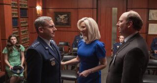 Space force : photo, Lisa Kudrow, Steve Carell