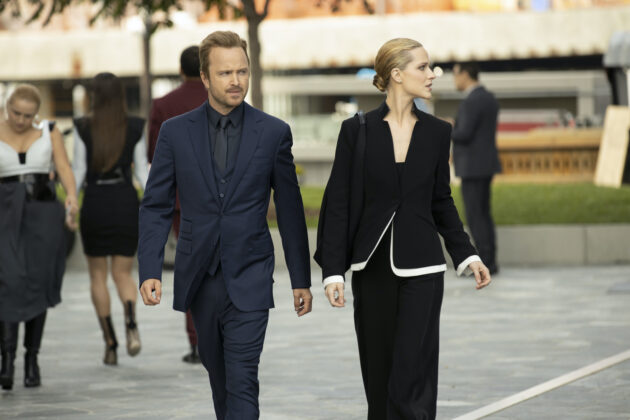 photo, Aaron Paul, Evan Rachel Wood