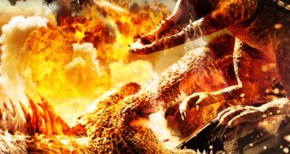 Dinocroc vs. Supergator : Affiche officielle