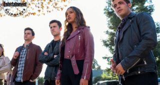 13 Reasons Why : Photo Brandon Flynn, Dylan Minnette, Alisha Boe, Christian Navarro
