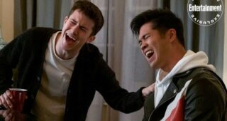 13 Reasons Why : Photo Dylan Minnette, Ross Butler