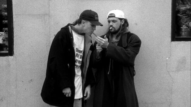 Clerks, les employés modèles : photo, Kevin Smith, Jason Mewes