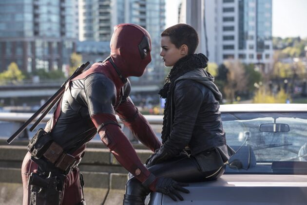Deadpool : photo, Brianna Hildebrand, Ryan Reynolds