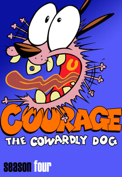 Courage, le chien froussard : Affiche officielle