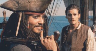 Pirates des Caraïbes : La malédiction du Black Pearl : photo, Johnny Depp, Orlando Bloom