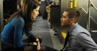 Source Code : photo, Jake Gyllenhaal, Michelle Monaghan