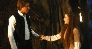 Star Wars : Épisode VI - Le Retour du Jedi : photo, Carrie Fisher, Harrison Ford