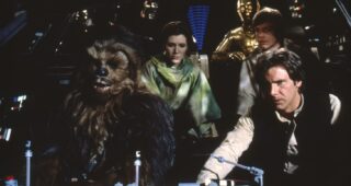 Star Wars : Épisode VI - Le Retour du Jedi : photo, Carrie Fisher, Harrison Ford