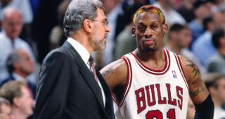 The Last Dance : photo, Phil Jackson, Dennis Rodman, The Last Dance