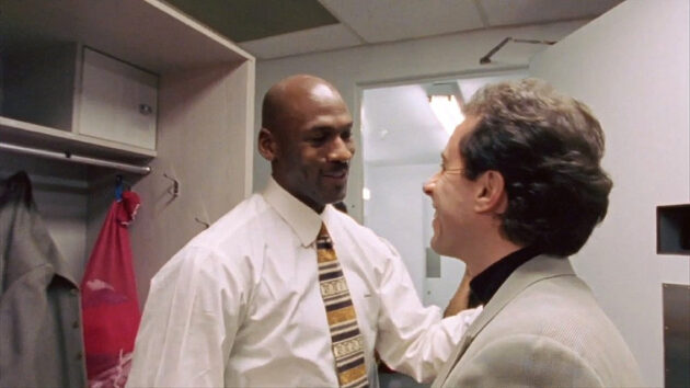 photo, The Last Dance, Michael Jordan, Jerry Seinfeld