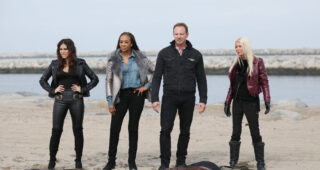 The Last Sharknado: It's About Time : photo, Vivica A. Fox, Ian Ziering, Tara Reid