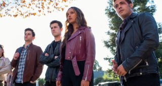 13 Reasons Why : Photo Brandon Flynn, Dylan Minnette, Alisha Boe, Christian Navarro