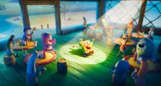 Bob l'éponge - le film, Éponge en eaux troubles : photo, bob au crabe croustillant