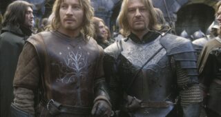 Le Seigneur des Anneaux : Les deux tours : photo, David Wenham, Sean Bean