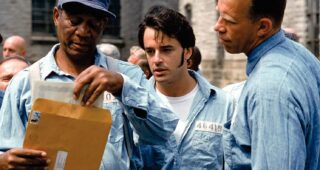 Les Evadés : photo, Morgan Freeman, Gil Bellows