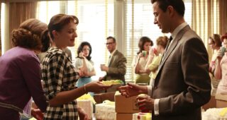 Mad Men : photo, Elisabeth Moss, Vincent Kartheiser