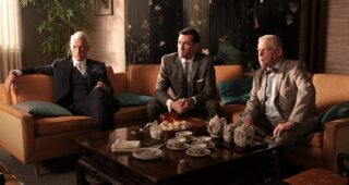 Mad Men : photo, I Robert Morse, John Slattery, Jon Hamm