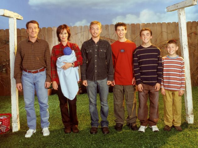 photo, Frankie Muniz, Jane Kaczmarek, Justin Berfield, Erik Per Sullivan, Bryan Cranston, Christopher Masterson