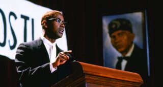 Malcolm X : photo, Denzel Washington