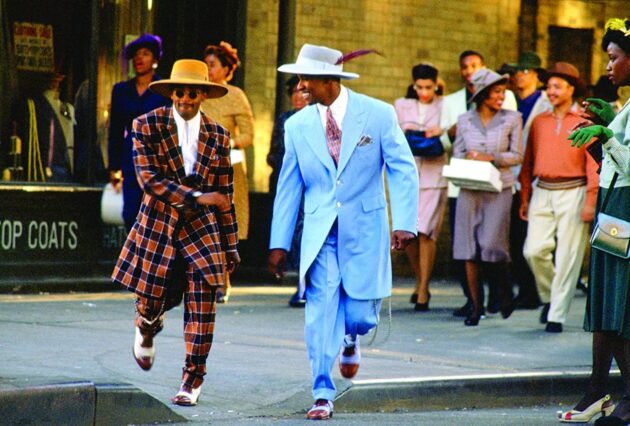 photo, Spike Lee, Denzel Washington