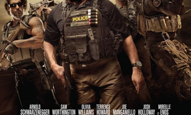Sabotage : Affiche française