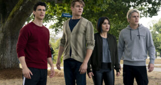 The Order : photo, Adam DiMarco, Devery Jacobs, Thomas Elms, Jake Manley