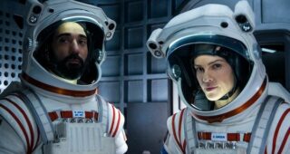 Away : Photo Ray Panthaki, Hilary Swank