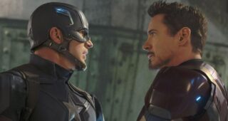 Captain America : Civil War : photo, Chris Evans, Robert Downey Jr.