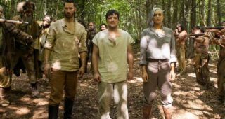 Future Man : Photo Derek Wilson, Josh Hutcherson, Eliza Coupe