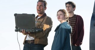 Interstellar : photo, Matthew McConaughey, Timothée Chalamet, Mackenzie Foy