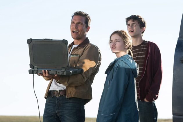 Interstellar : photo, Matthew McConaughey, Timothée Chalamet, Mackenzie Foy