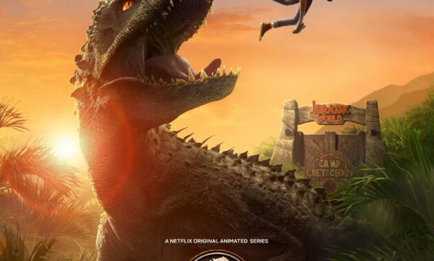 Jurassic World : Camp Cretaceous : Affiche US