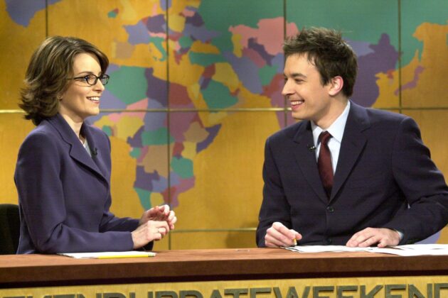 photo, Tina Fey, Jimmy Fallon