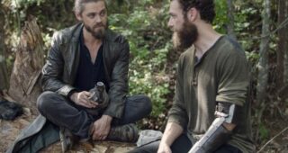 The Walking Dead : Tom Payne, Ross Marquand