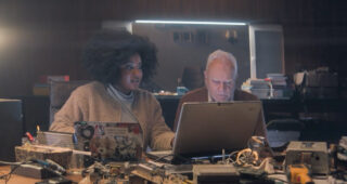 Truth Seekers : Photo Susan Wokoma, Malcolm McDowell