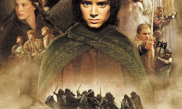 Le Seigneur des anneaux : La Communauté de l'anneau : Affiche officielle