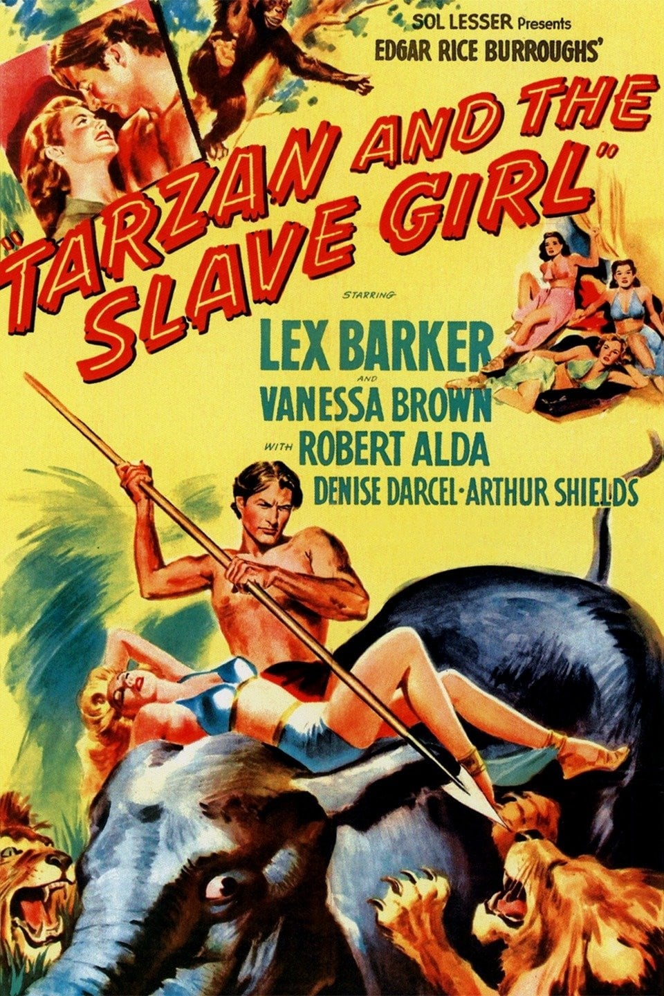 Tarzan et la belle esclave : Affiche officielle