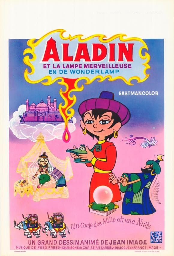 Aladin et la lampe merveilleuse : Affiche officielle