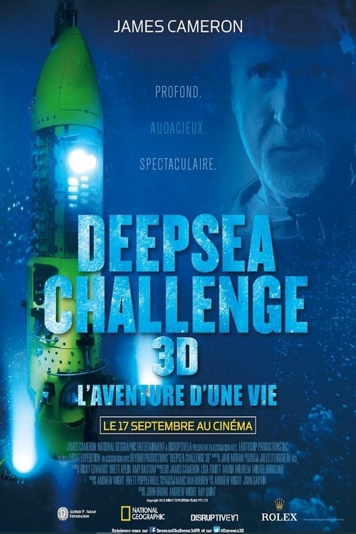 Deepsea Challenge 3D, l’aventure d’une vie : Affiche officielle
